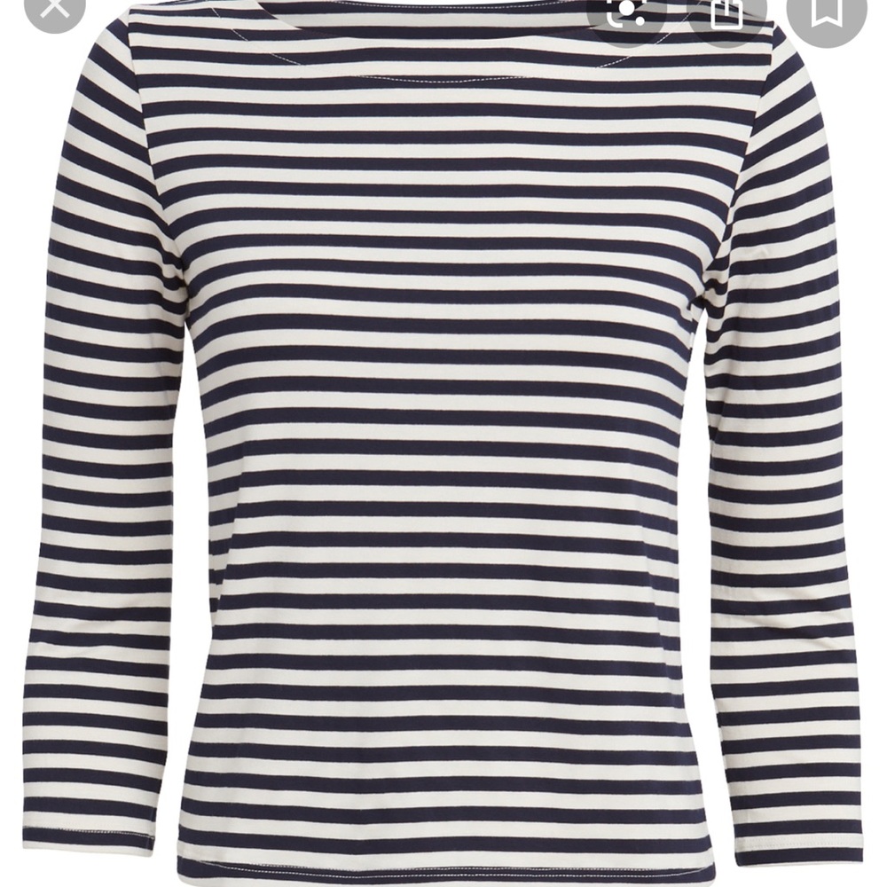 L’Agence Lucy Top size XS Blue/White striped